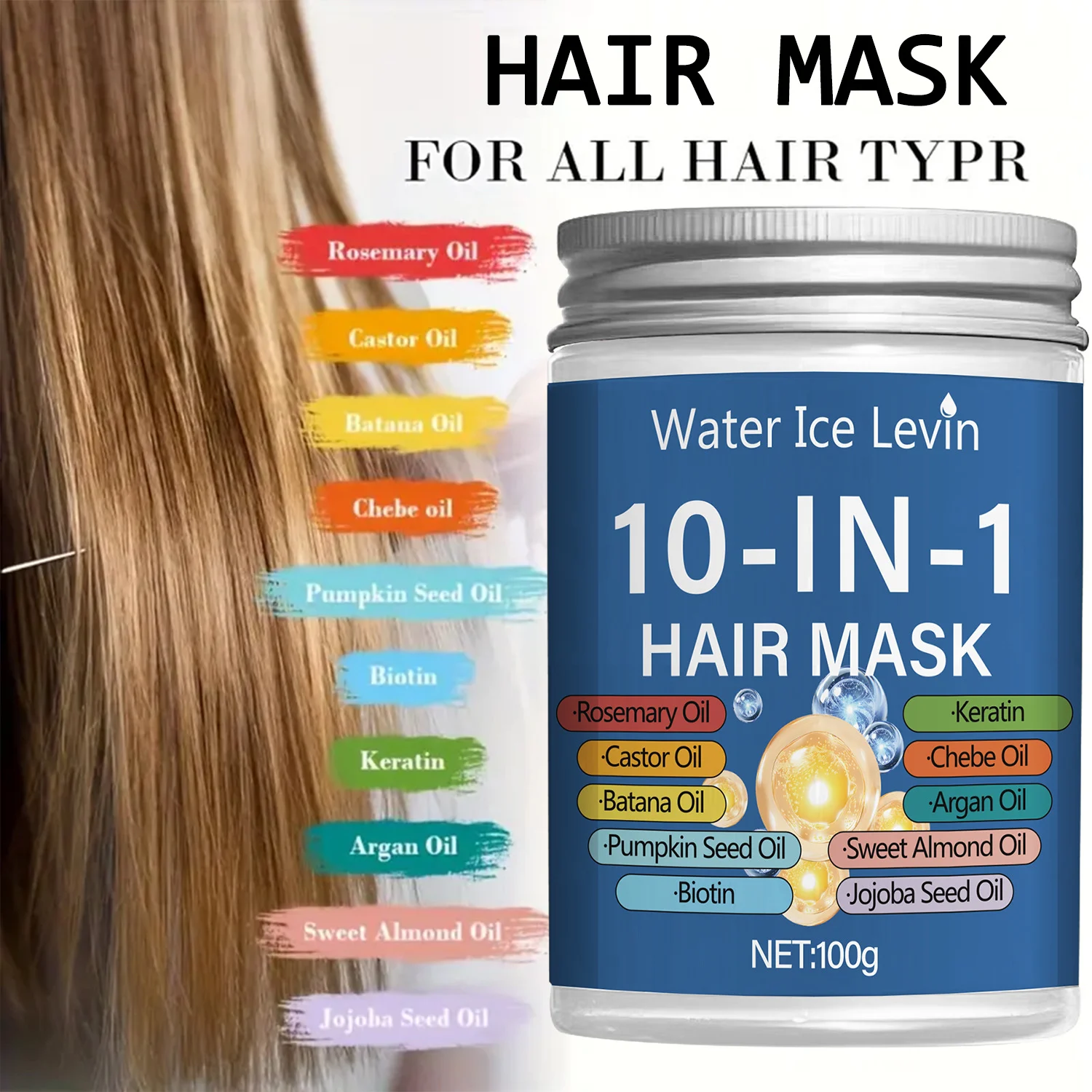 10-in-1 Hair Mask Bar with Rosemary & Castor Oil for Repair & Strength 3 10 in 1 hair mask bar spu992250565529 desc 3