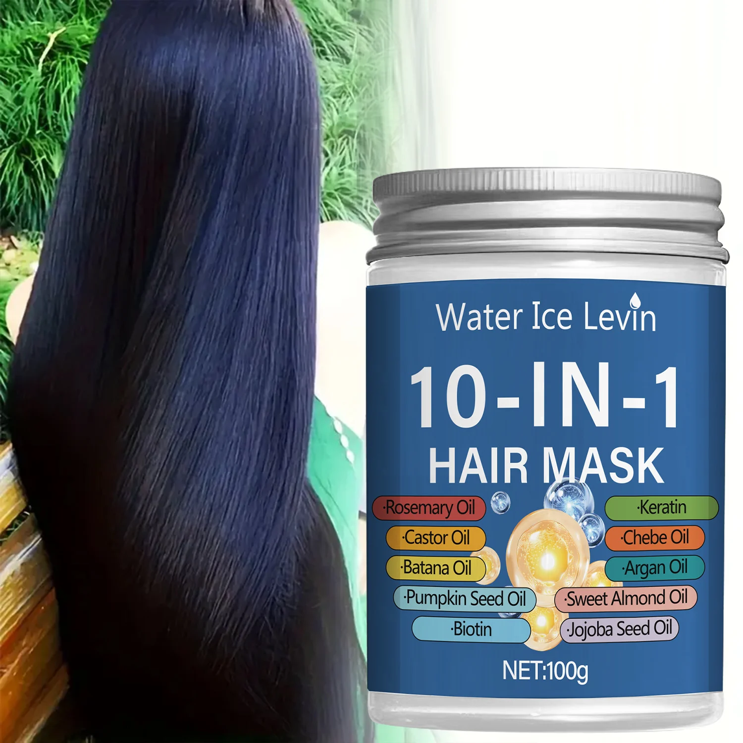 10-in-1 Hair Mask Bar with Rosemary & Castor Oil for Repair & Strength 5 10 in 1 hair mask bar spu992250565529 desc 5