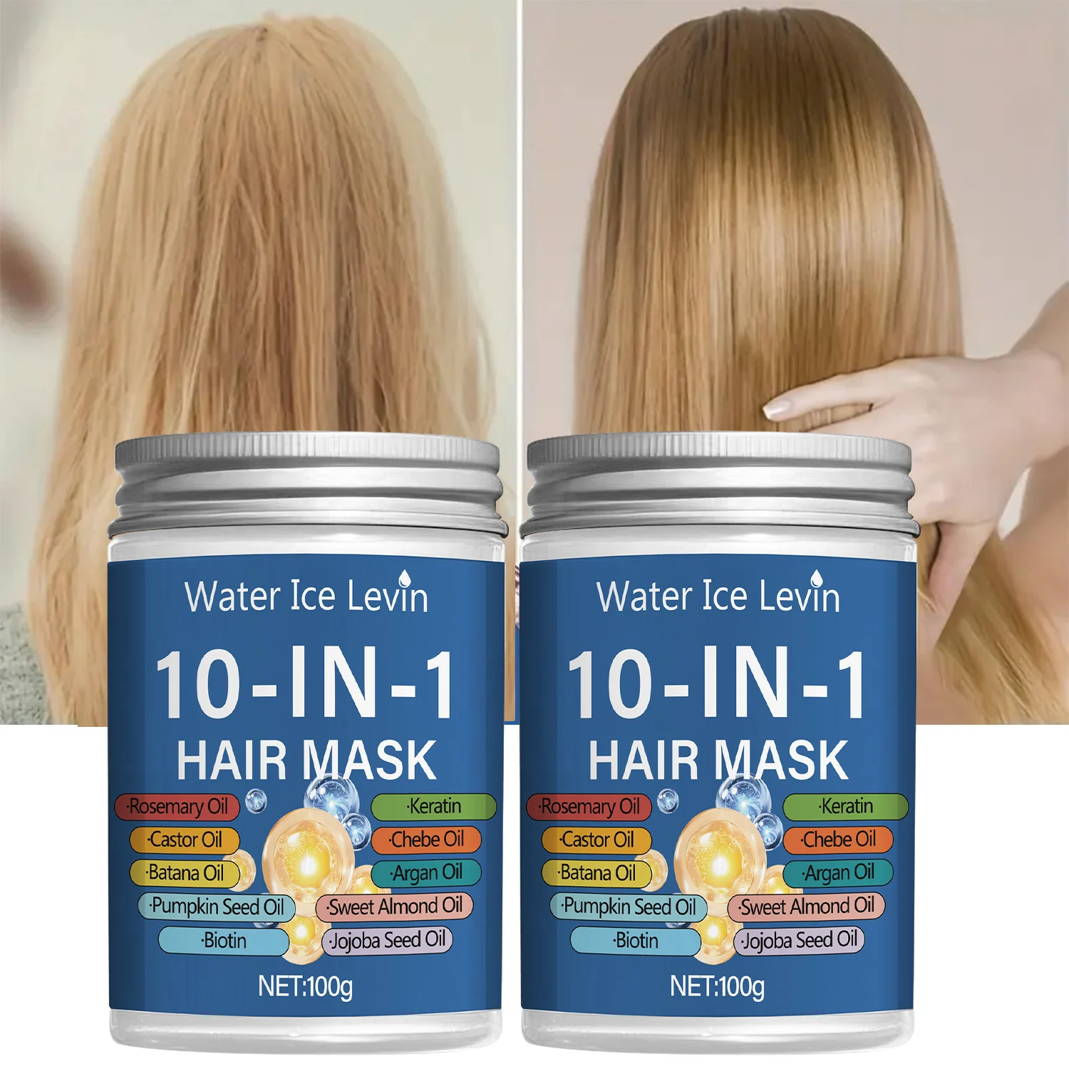 10-in-1 Hair Mask Bar with Rosemary & Castor Oil for Repair & Strength 7 10 in 1 hair mask bar spu992250565529 desc 7