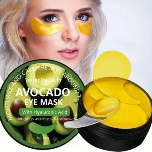 Water Ice Levin Avocado Eye Mask with Hyaluronic Acid for Dark Circles & Puffy Eyes