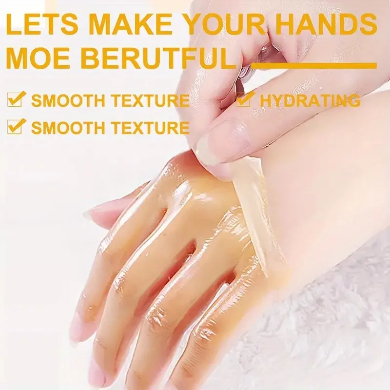 Bee Venom Hand Wax Mask - 60g for Deep Moisturizing & Brightening 1 bee venom hand wax mask spu850070295674 desc 1