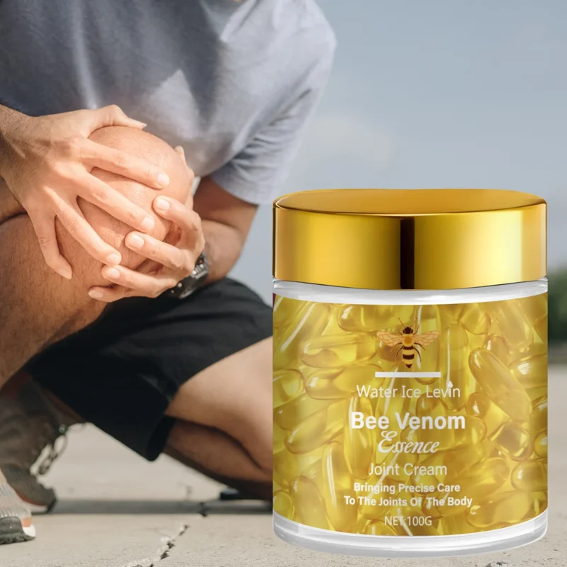 Water Ice Levin Bee Venom Essence Joint Cream 100g, Relieves Stiffness & Pain, Easy to Absorb