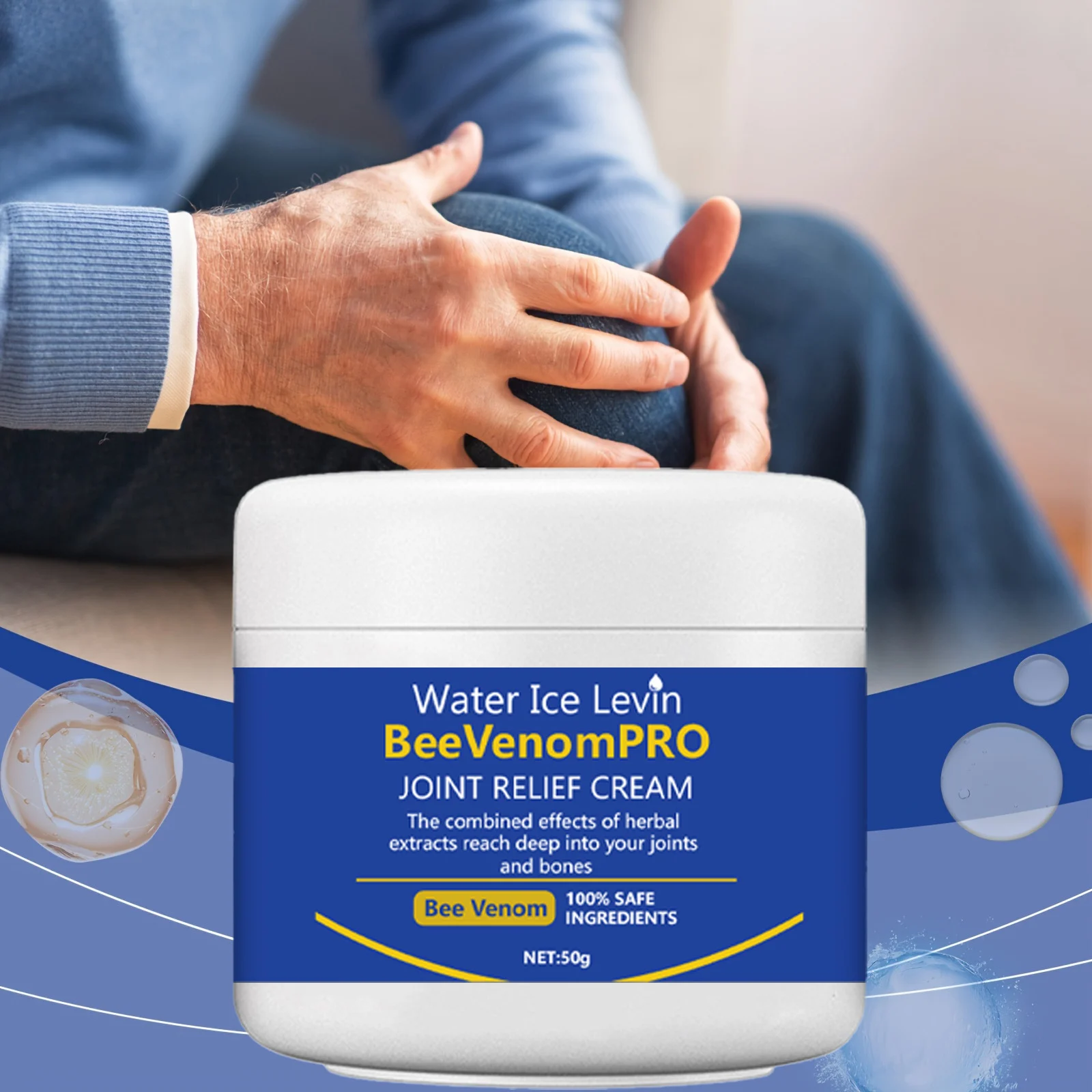 Bee Venom Joint Relief Cream - Deep Nourishment Formula 50g 5 bee venom joint relief cream spu852879948637 desc 5