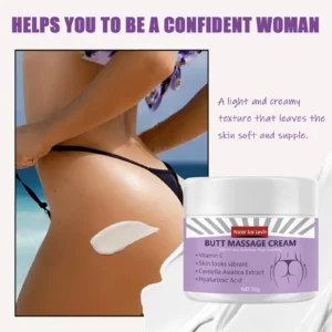 Water Ice Levin Butt Massage Cream for Firming, Tightening & Smoothing Skin