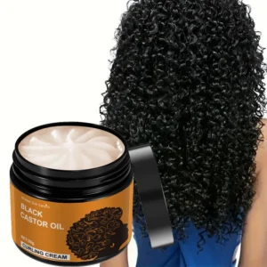 Water Ice Levin Hair Cream - Curl Defining, Frizz Control, Moisturizes for Shiny Healthy Hair