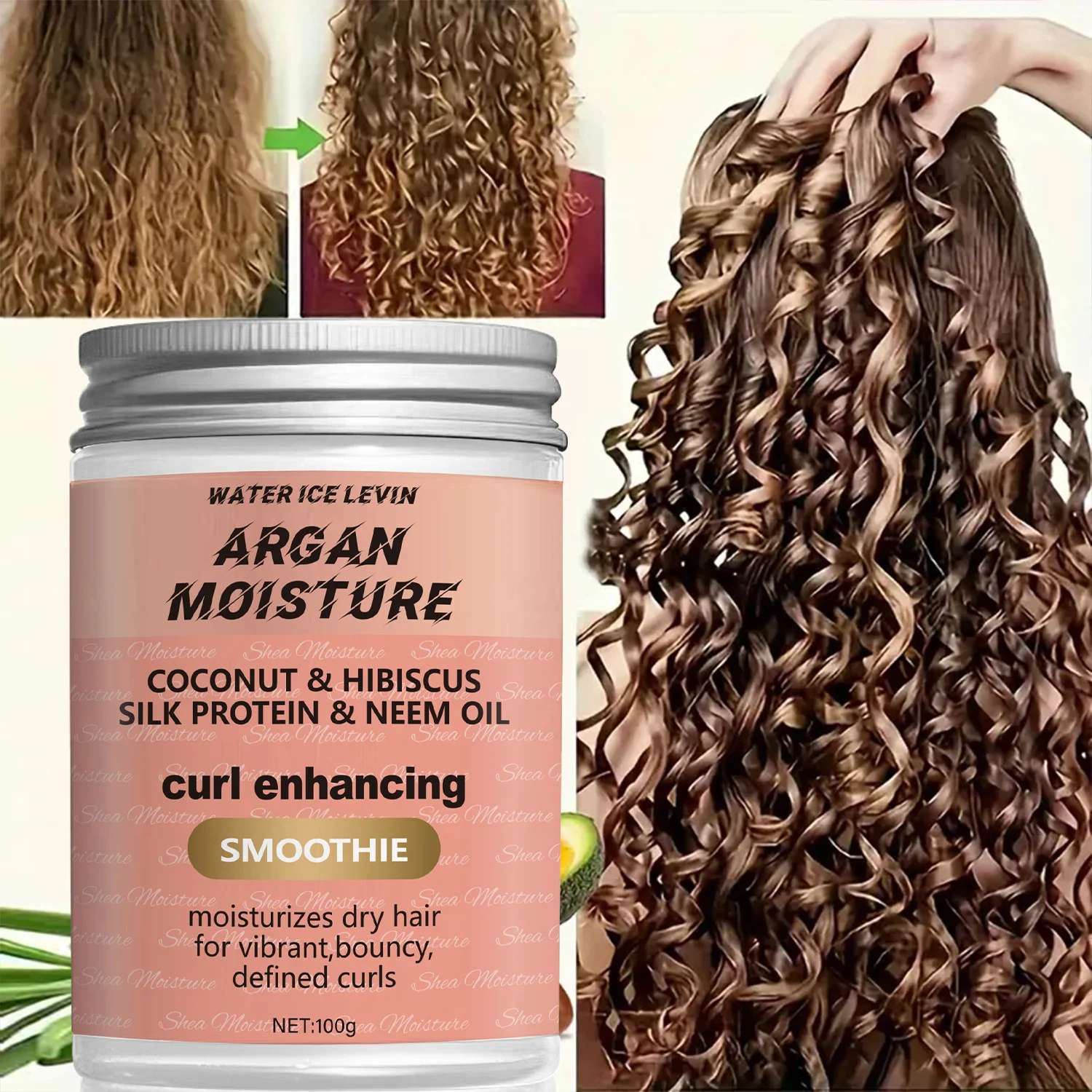 2-in-1 Curl Defining Hair Mask - Deep Moisturizing 100g 4 curl defining hair mask spu976608033022 desc 4