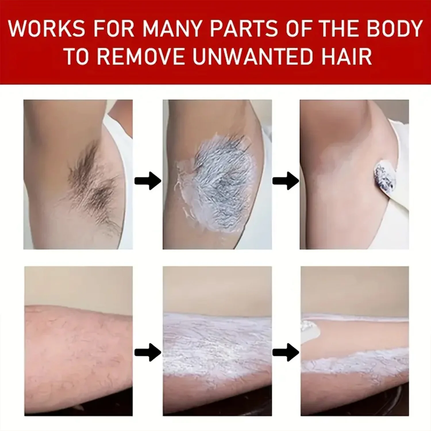Tropical Fruits Gentle Hair Removal Cream for Face & Body (100g) 3 gentle hair removal cream spu948242938001 desc 3