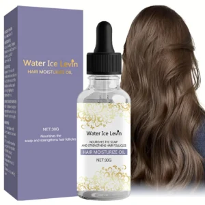 Water Ice Levin Hair Moisturize Oil 30g Nourishes Scalp Strengthens Hair Follicles