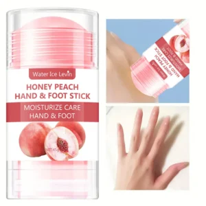 Water Ice Levin Honey Peach Hand & Foot Stick Moisturizing Care for Dry Cracked Skin