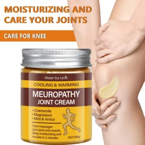 Water Ice Levin Cooling & Warming Joint & Muscle Massage Cream 100g, Deep Moisturizing