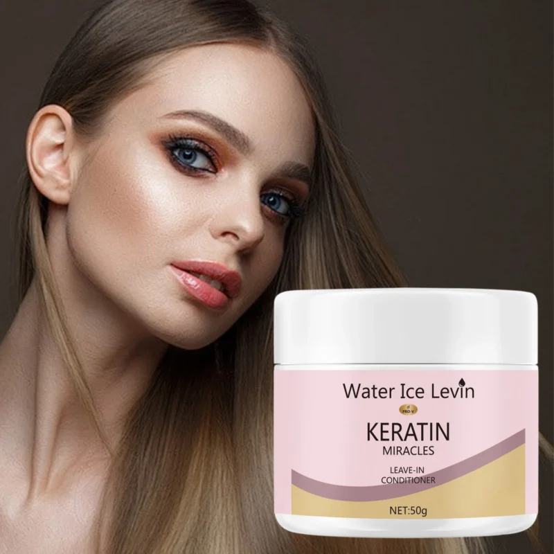 Water Ice Levin Keratin Leave-In Conditioner - Repairing & Smoothing Hair Treatment