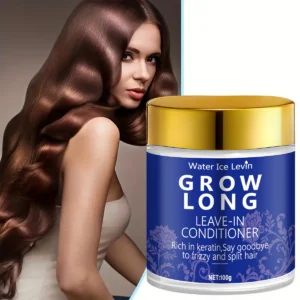 Water Ice Levin Keratin Leave-In Conditioner 100g for Damaged Hair Repair