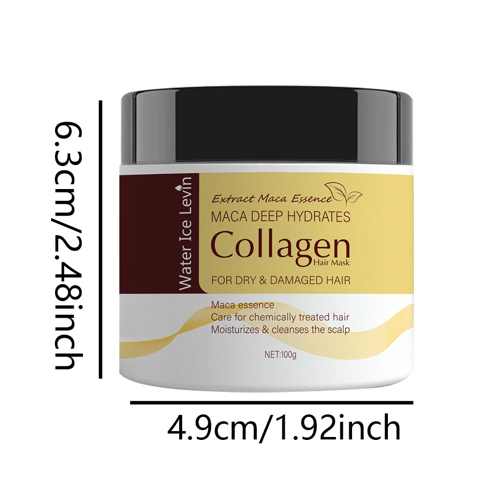 Maca Essence Hair Mask for Dry Damaged Hair - Repair & Hydrate 100g 1 maca essence hair mask spu877815045609 desc 1