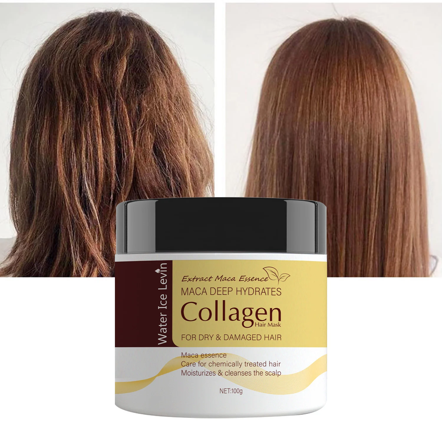 Maca Essence Hair Mask for Dry Damaged Hair - Repair & Hydrate 100g 5 maca essence hair mask spu877815045609 desc 5