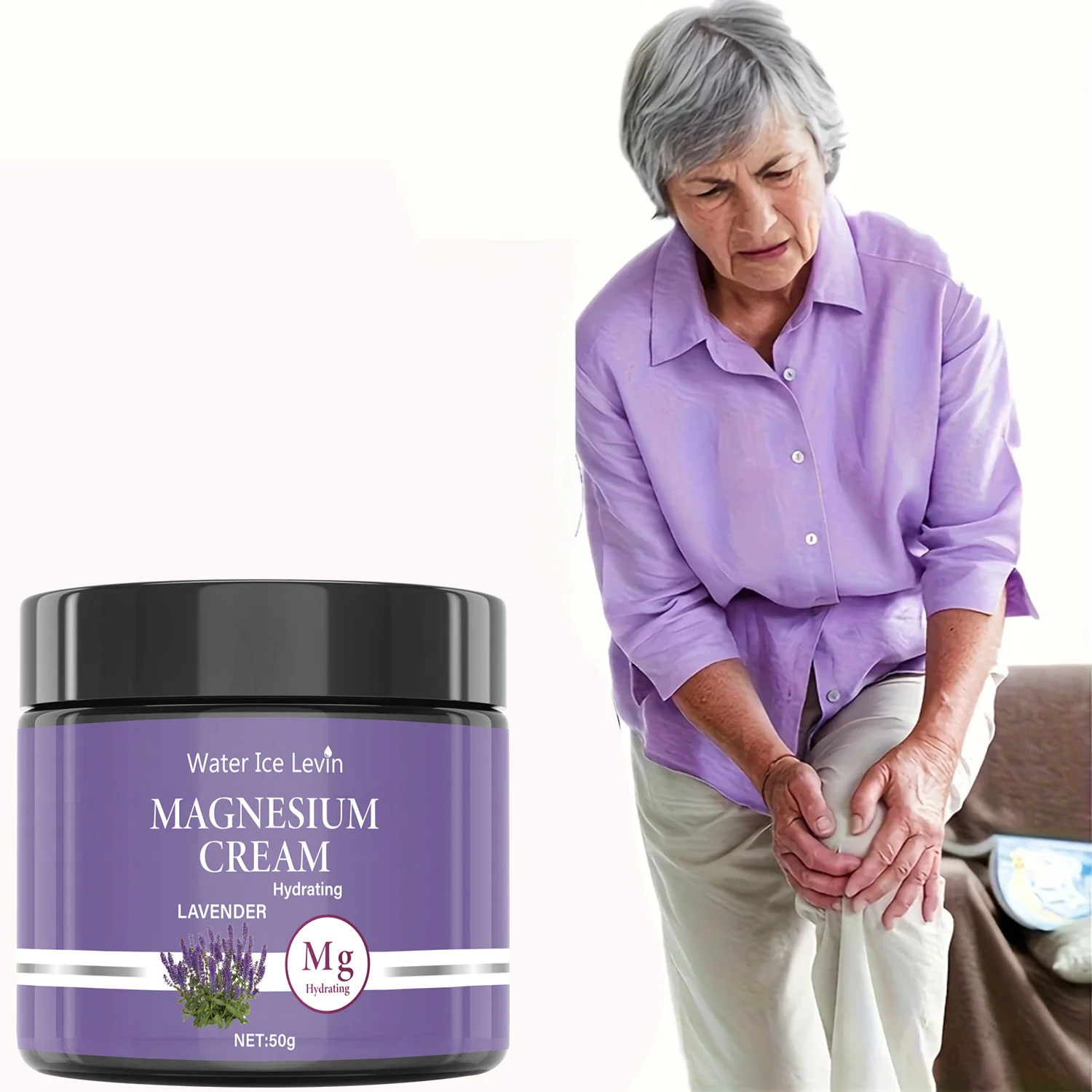Magnesium Hydrating Cream - Joint & Muscle Relief Formula 50g 1 magnesium hydrating body cream spu961638154233 desc 1