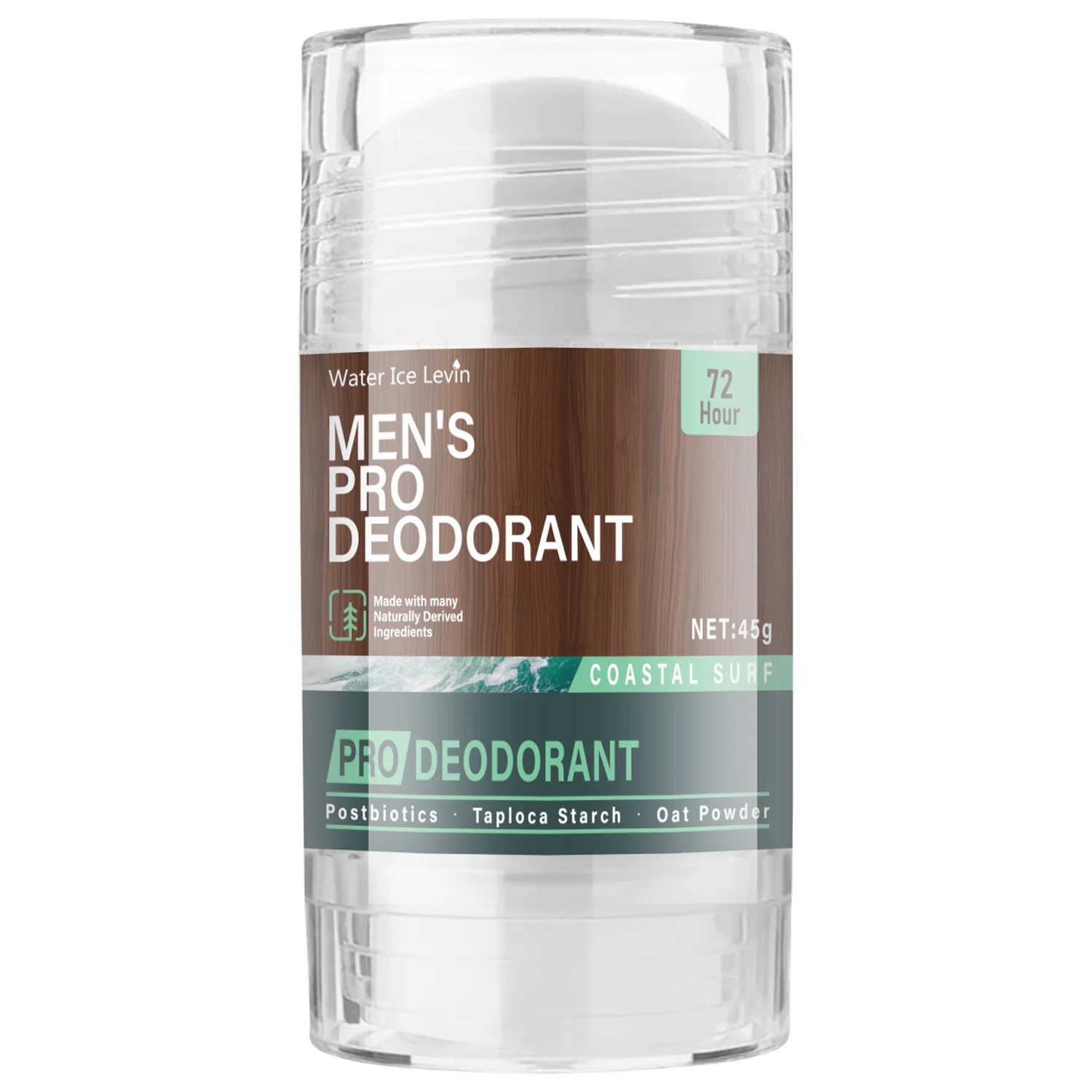 72-Hour Men's Deodorant Stick with Retinol & Postbiotics 45g 1 mens retinol deodorant stick spu966488184228 desc 1