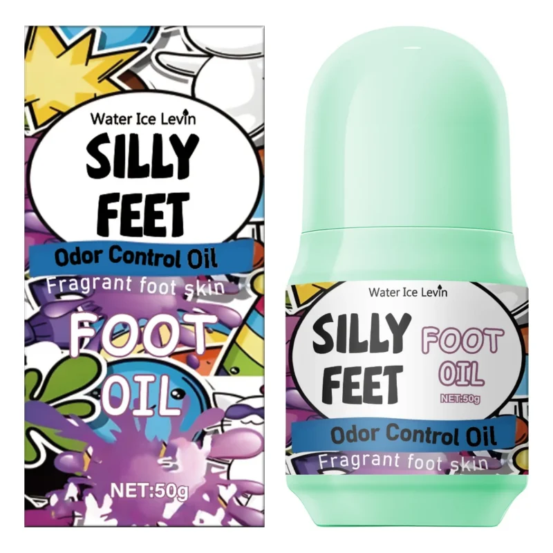 Water Ice Levin Odor Control Foot Spray for Fresh, Moisturized Feet