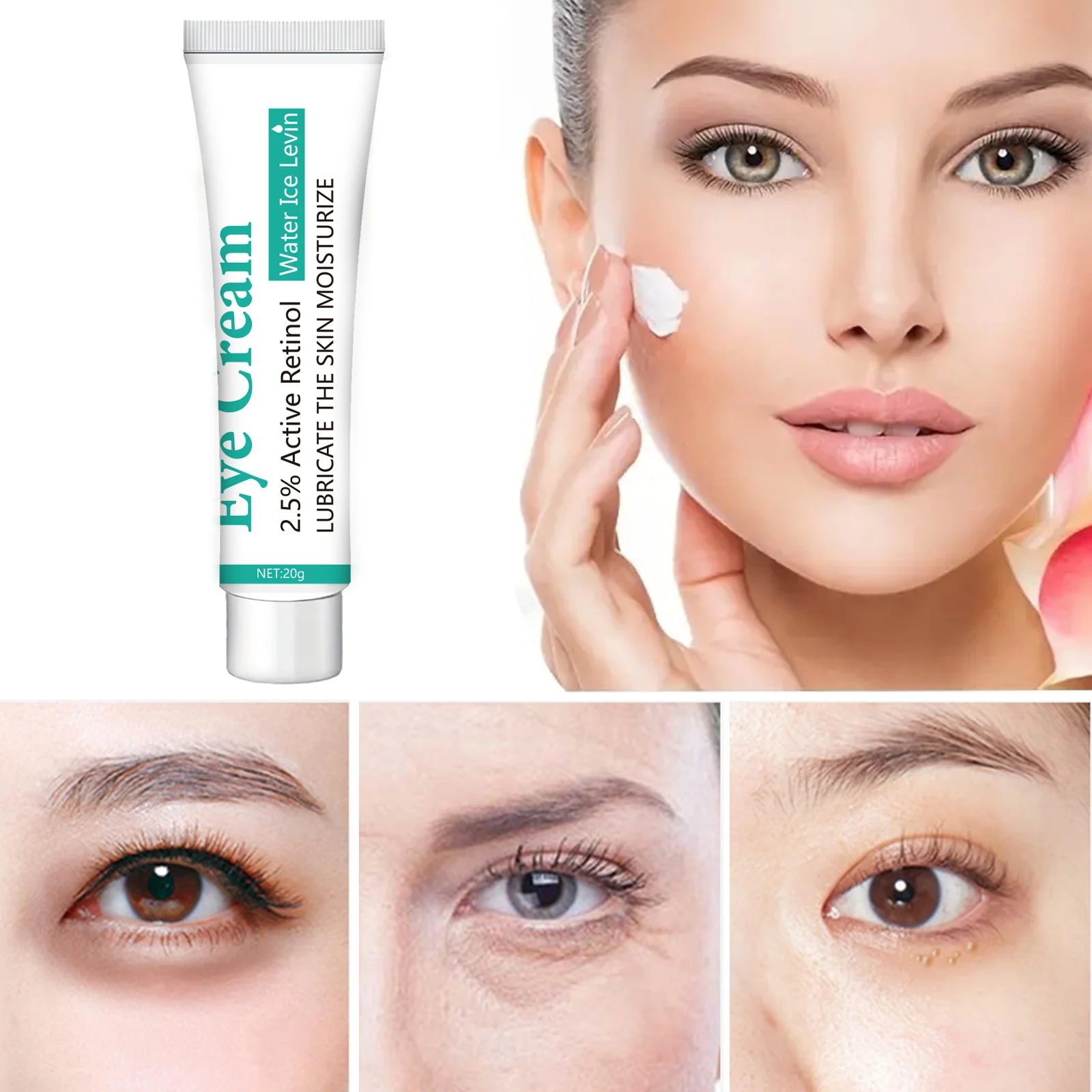 2.5% Active Retinol Eye Cream - Moisturizing & Lubricating Skin 1 retinol eye cream moisturizer spu856104387129 desc 1