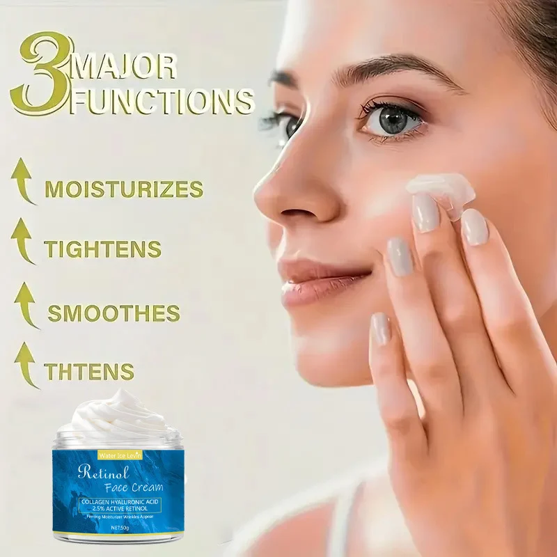 2.5% Retinol Face Cream with Collagen & Hyaluronic Acid Moisturizer 5 retinol face cream moisturizer spu877684535150 desc 5