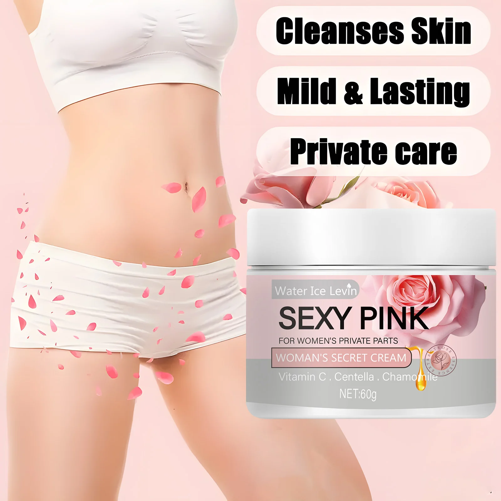 Private Area Brightening & Hydrating Cream with Vitamin C (60g) 2 womens private area cream spu875204995443 desc 2